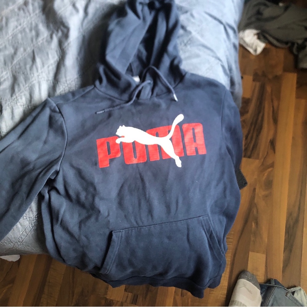 Puma hoodie size large